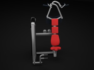 gym equipment classic 3D Model