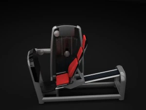 gym equipment classic 3D Model