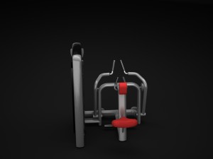 gym equipment classic 3D Model