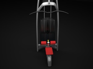 gym equipment classic 3D Model