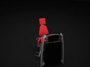 gym equipment classic 3D Model