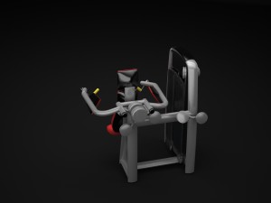 gym equipment classic 3D Model