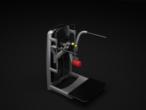 gym equipment classic 3D Model
