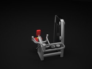 gym equipment classic 3D Model