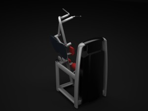 gym equipment classic 3D Model