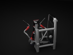 gym equipment classic 3D Model