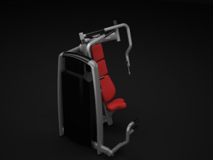 gym equipment classic 3D Model