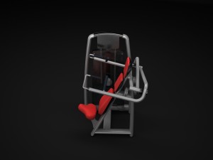 gym equipment classic 3D Model