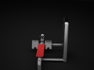 gym equipment classic 3D Model
