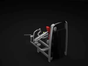 gym equipment classic 3D Model