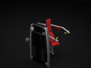 gym equipment classic 3D Model