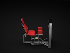 gym equipment classic 3D Model