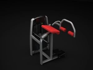 gym equipment classic 3D Model
