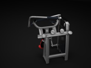 gym equipment classic 3D Model