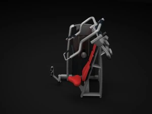 gym equipment classic 3D Model