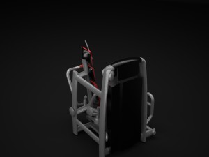 gym equipment classic 3D Model