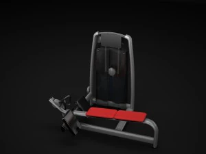 gym equipment classic 3D Model