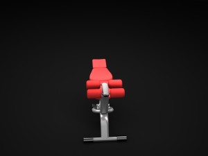 abdominal crunch 3D Model