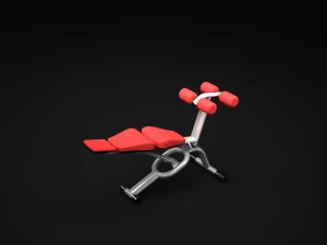abdominal crunch 3D Model