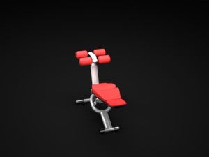 abdominal crunch Modèle 3D