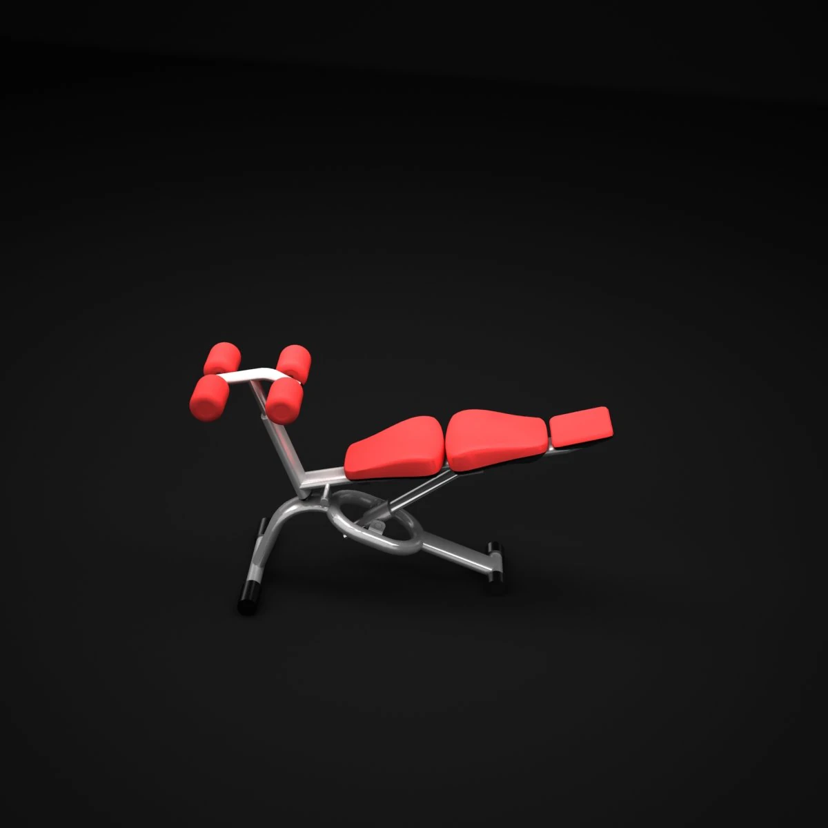 adjustable bench 3D Model .c4d .max .obj .3ds .fbx .stl .blend 