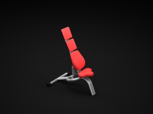 adjustable bench 3D Модель