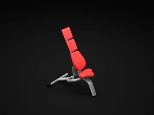 adjustable bench 3D Model