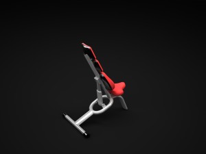 adjustable bench 3D Модель