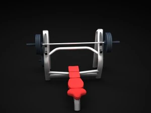 수평 박사 3D 모델