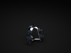 disk rack 3D Model