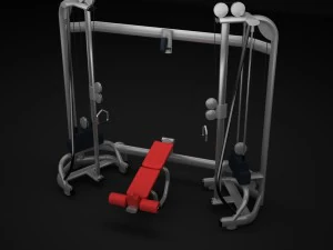 променистий 3D Модель