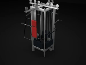 电缆丛林 3D 模型