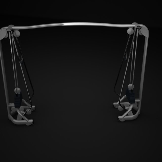 crossover cables 3D Model .c4d .max .obj .3ds .fbx .stl .blend 
