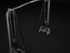 crossover cables 3D Model