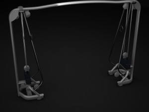 crossover cables 3D Model