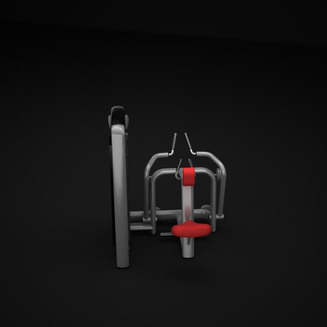low row 3D Model .c4d .max .obj .3ds .fbx .stl .blend 