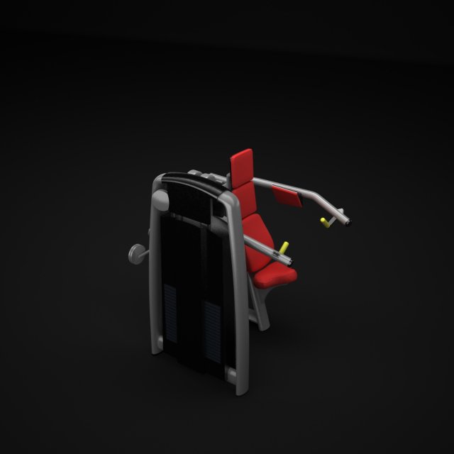 delts Model 3D .c4d .max .obj .3ds .fbx .stl .blend 