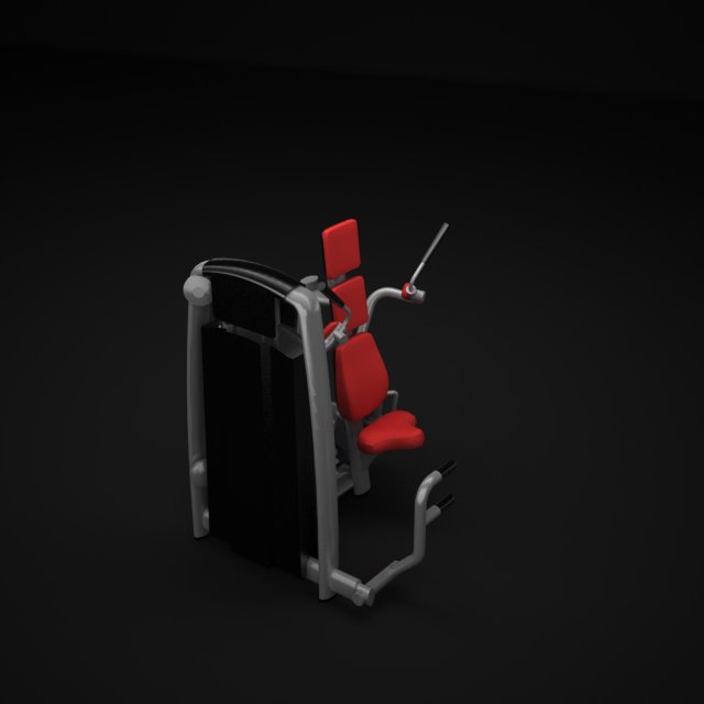 pectoral Modèle 3D .c4d .max .obj .3ds .fbx .stl .blend