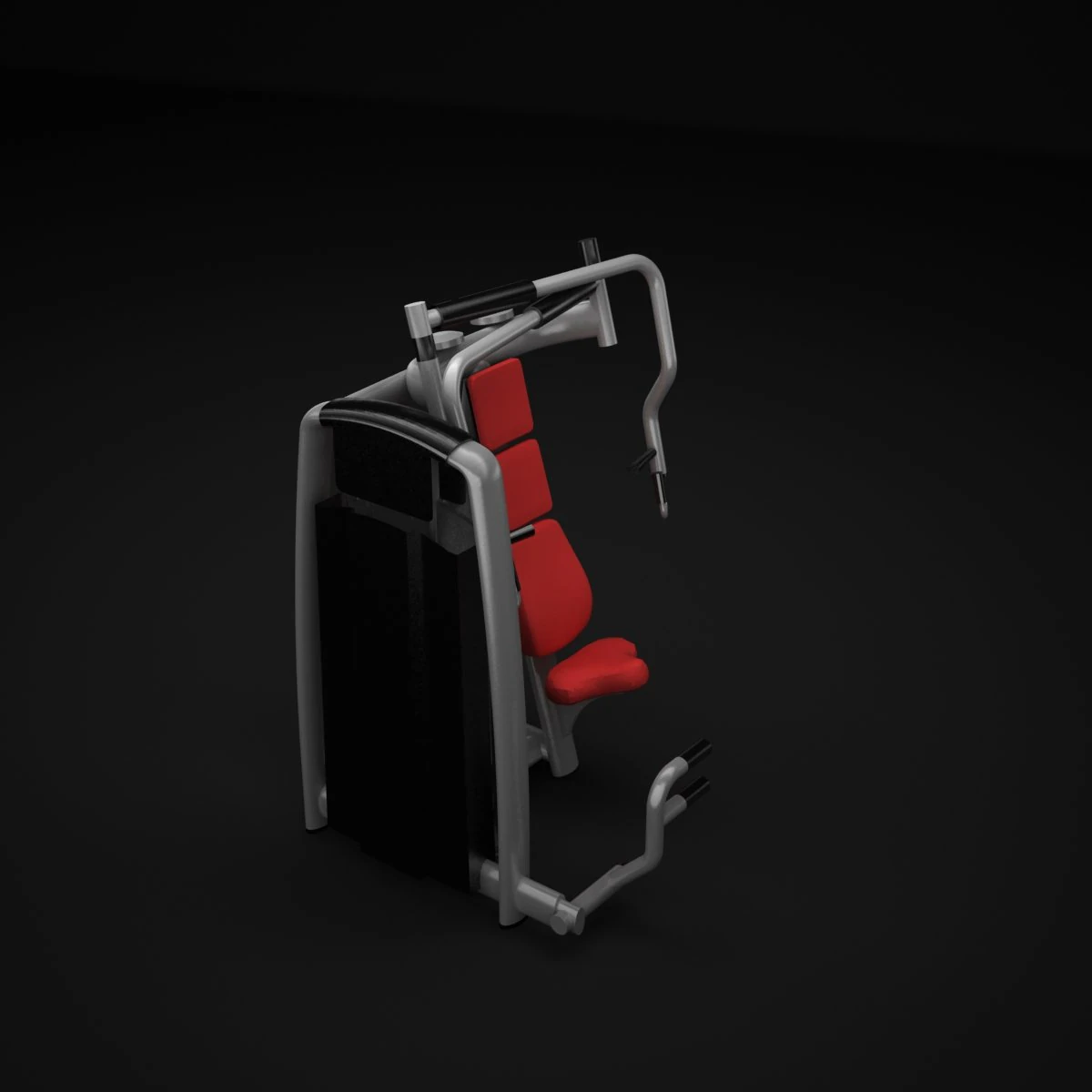 druk op de borst 3D Model .c4d .max .obj .3ds .fbx .stl .blend 