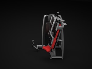 chest press Model 3D