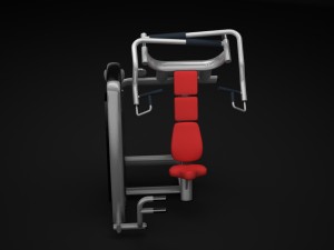 chest press Model 3D