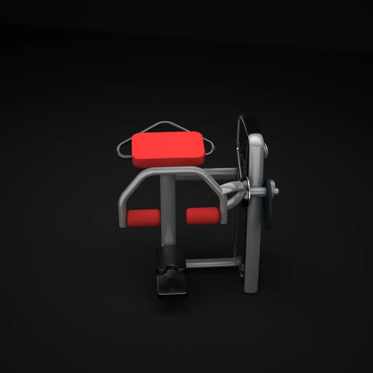 glute 3D Model .c4d .max .obj .3ds .fbx .stl .blend 