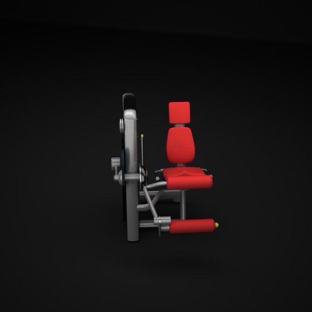 leg curl 3D 模型 .c4d .max .obj .3ds .fbx .stl .blend 