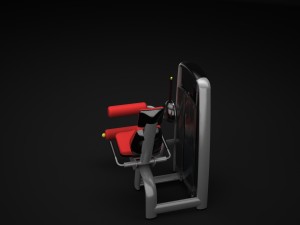leg curl 3D 模型
