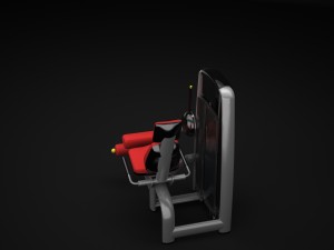 leg extension 3D Modell