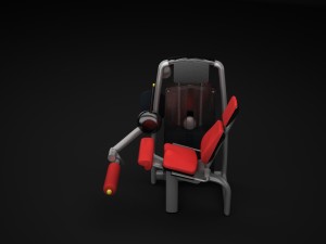 leg extension 3D Modell