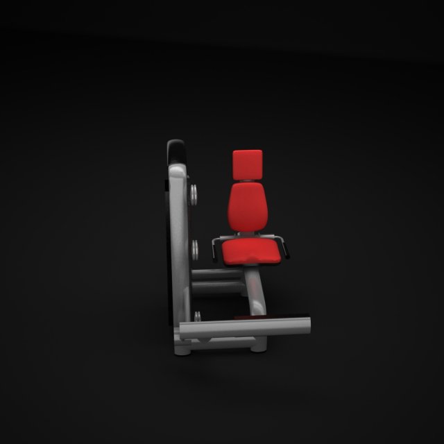 rotary calf 3D Model .c4d .max .obj .3ds .fbx .stl .blend 