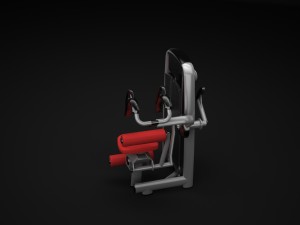 total abdomina Modelo 3D