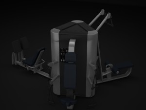 multistation gym tower 2 3D Модель