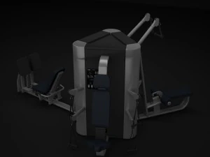 multistation gym tower 2 3D Model